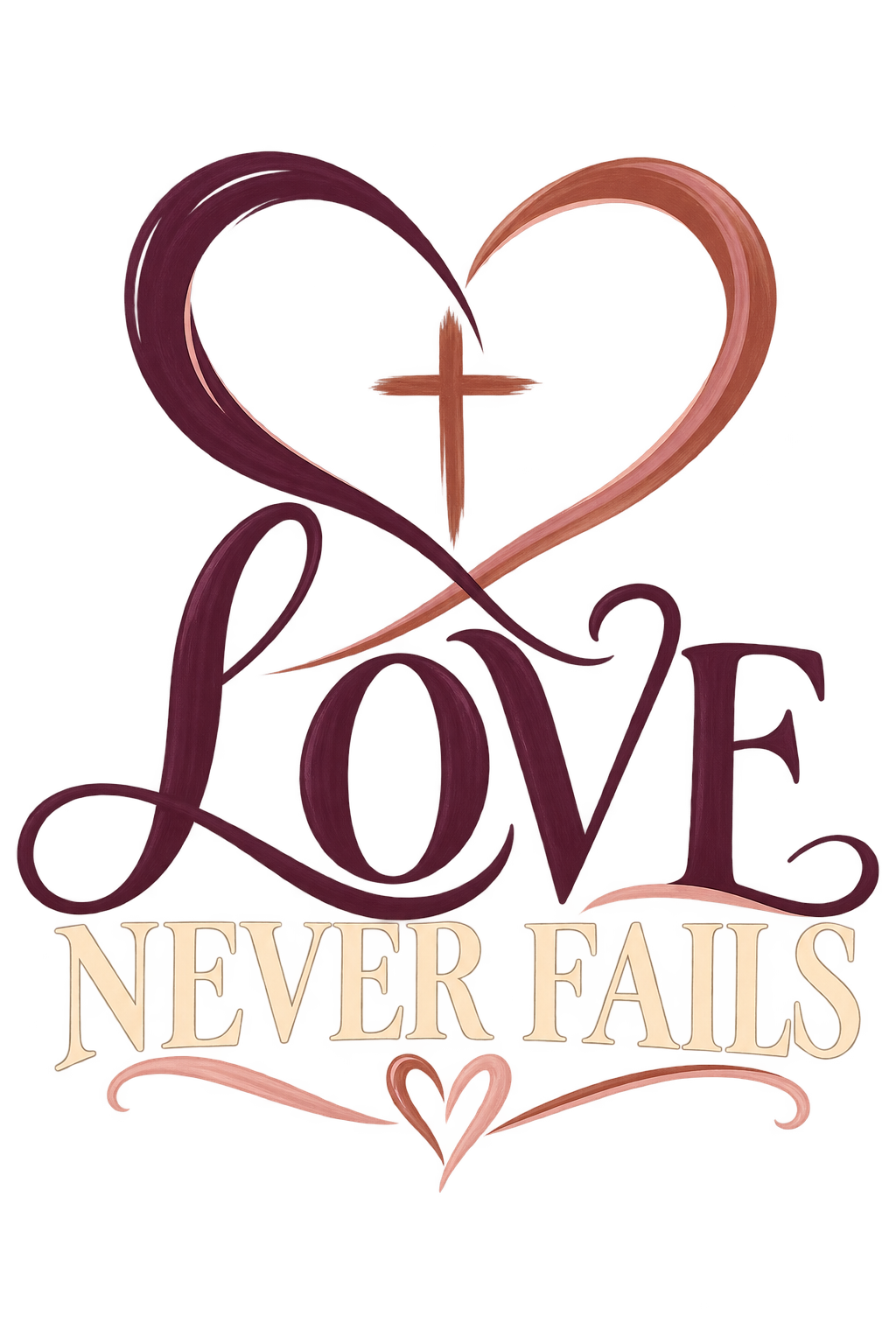 Love Never Fails Tee